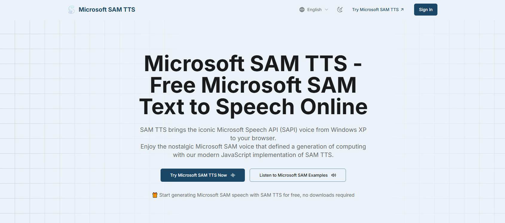 SAM TTS语音合成助手